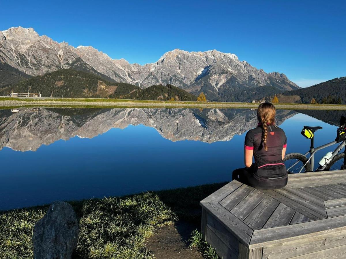 Mountain-Apart Simonhof Apartman Maria Alm am Steinernen Meer Kültér fotó